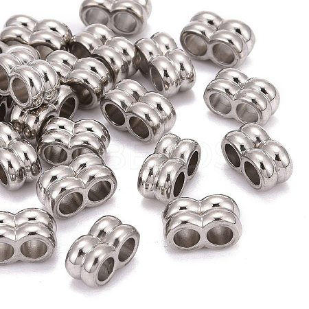 Non-Tarnish 304 Stainless Steel Multi-strand Links X-STAS-I020-09-1