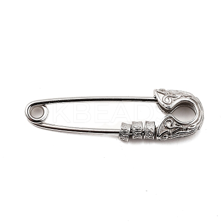 925 Sterling Silver Emanuele Bicocchi Safety Pins JEWB-Q050-01AS-1