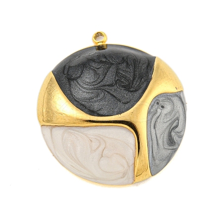Ion Plating(IP) 304 Stainless Steel Pendants STAS-U007-12A-G-1