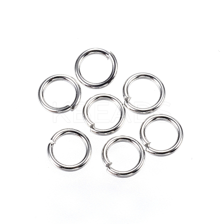 Tarnish Resistant 304 Stainless Steel Open Jump Rings A-STAS-D448-097P-5mm-1