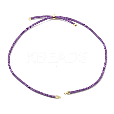 Nylon Cords Necklace Making AJEW-P116-03G-08-1