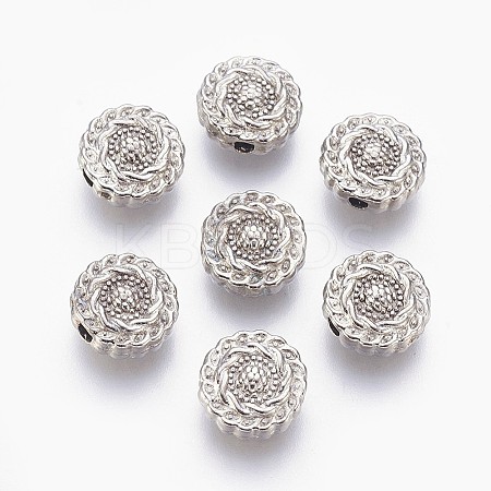 Tibetan Style Alloy Beads LS-TIBEB-R022-P-FF-1