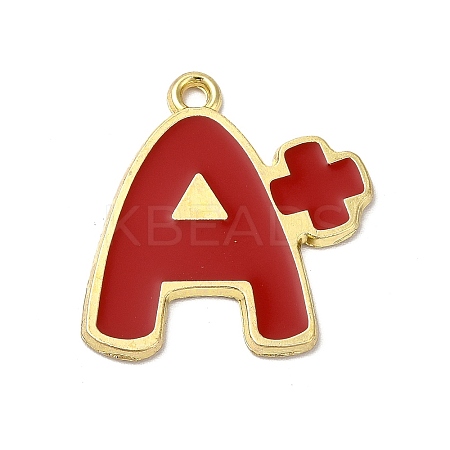 Alloy Enamel Pendants ENAM-F144-23G-1
