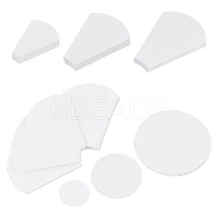 GOMAKERER 3 Bag 3 Style Paper Quilting Templates DIY-GO0001-25-1