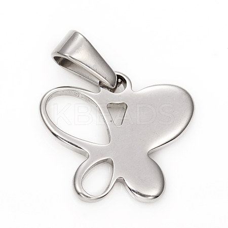 Tarnish Resistant 304 Stainless Steel Pendants X-STAS-I136-20P-1