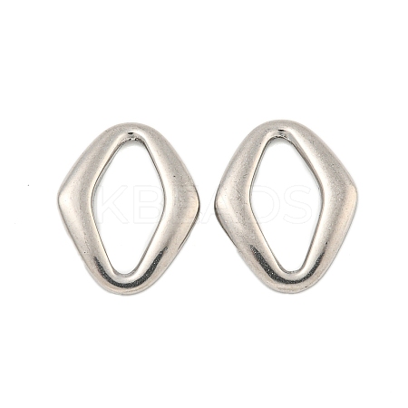 Non-Tarnish 304 Stainless Steel Linking Rings STAS-A095-03B-P-1