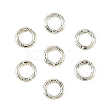 SHEGRACE Brass Open Jump Rings XGR0077P-11P-1