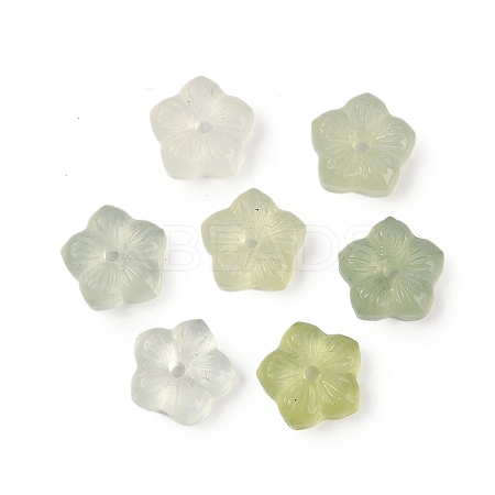 Natural Xiuyan Jade Carved Beads G-Z065-07A-1