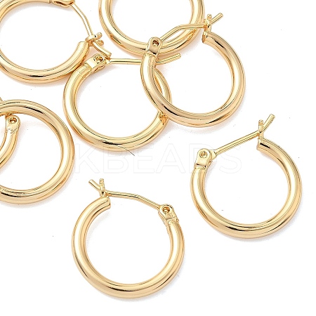 SHEGRACE Brass Hoop Earrings XGR0019G-69G-1