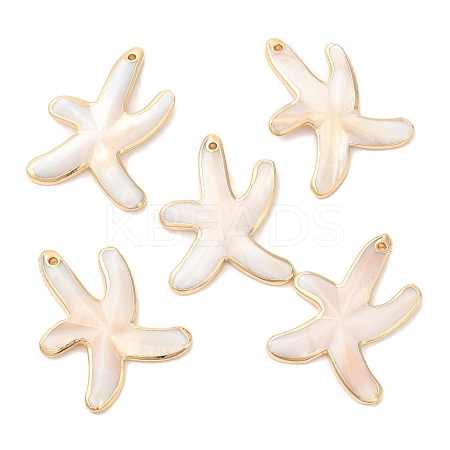Natural Freshwater Shell Pendants SHEL-F007-23-1