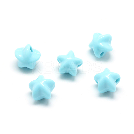 Opaque Acrylic Beads MACR-S830-04E-1