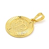 Brass Pendants KK-P263-14G-08-2