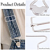 10 Sets Iron Gourd Buckle and In-line Buckle DIY-BBC0002-75A-P-5