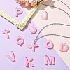 26Pcs 26 Styles Luminous Resin Pendants RESI-YW0003-42-4