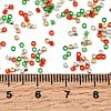 4 Colors 11/0 Christmas MIYUKI Delica Seed Beads SEED-X0058-22-3