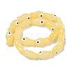 Handmade Transparent Glass Beads GLAA-N0028-03G-3