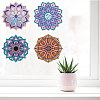 PVC Window Static Sticker DIY-WH0311-024-6