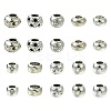 100Pcs 10 Styles Tibetan Style Alloy European Beads TIBE-CJ0001-32-9