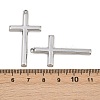 304 Stainless Steel Pendants STAS-L303-28P-03-3