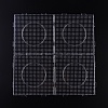 ABC Plastic Pegboards used for 5x5mm DIY Fuse Beads DIY-X0293-99-2