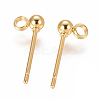 304 Stainless Steel Stud Earring Findings STAS-F227-18B-G01-2