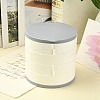 Rotatable 4-Layer Plastic Jewelry Storage Box AJEW-YW0001-13C-2