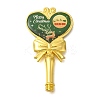 Christmas Deer Print Brass & Resin Wax Stamp Handles LS-AJEW-A058-02A-1