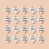 Tibetan Style Charms Pendants TIBEP-YW0001-64-2