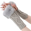 Polyacrylonitrile Fiber Yarn Knitting Fingerless Gloves COHT-PW0001-15H-1