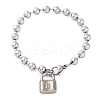 304 Stainless Steel Bracelets BJEW-M001-01P-02-1