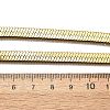 Ion Plating(IP) 304 Stainless Steel Herringbone Chain Necklace for Men Women NJEW-E076-03E-G-3