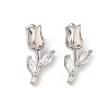 Brass Micro Pave Cubic Zirconia Pendants KK-L260-08P-1