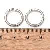 Tarnish Resistant 304 Stainless Steel Open Jump Rings X-STAS-R065-41-5