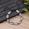 Alloy Beads Braided Bead Bracelets FS-WGCC9A2-07-1
