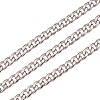 304 Stainless Steel Cuban Link Chains CHS-CJ0001-27A-3