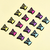 CHGCRAFT 20Pcs 4 Colors Silicone Beads SIL-CA0002-49-3