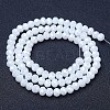 Electroplate Glass Beads Strands X-EGLA-A034-P6mm-B18-2