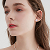 5 Pairs 5 Colors Hypoallergenic Bioceramics Zirconia Ceramic Stud Earrings for Sensitive Ears EJEW-BBC0001-42B-6