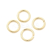 Brass Open Jump Rings KK-Z147-08B-G-1