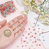 300Pcs 12 Style 2-Hole Glass Seed Beads SEED-AR0001-35-3