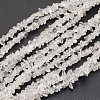 Chips Natural Quartz Crystal Beads Strands X-G-N0164-30-1