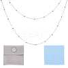 1M 925 Sterling Silver Satellite Chains STER-TA0001-21-1