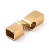Ion Plating(IP) 304 Stainless Steel Magnetic Clasps with Glue-in Ends STAS-C020-08G-3