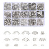 756Pcs 12 Styles Iron Bead Caps IFIN-ME0001-05-1