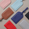 CutHollow 4Pcs PU Leather Luggage Tag OFST-CL0001-01A-01-6