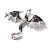 Alloy Enamel with Rhinestone Big Pendants FIND-Z098-01P-02-2