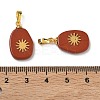 Natural Mixed Stone Pendants G-K385-20G-4