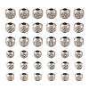 Mega Pet 120Pcs 6 Style 303 Stainless Steel Spacer Beads STAS-MP0001-02-2