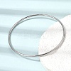 2MM 304 Stainless Steel Bangles for Women SA-CBA37BC-23A-P-3