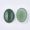 Natural Green Aventurine Cabochons G-S349-25A-04-2